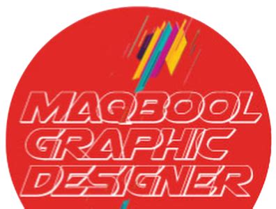 maqbool graphic designer dribbble