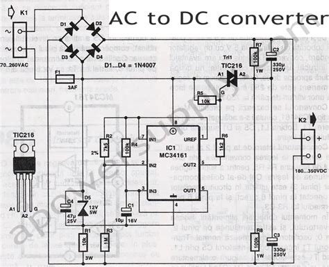 voltage converters projects  circuits