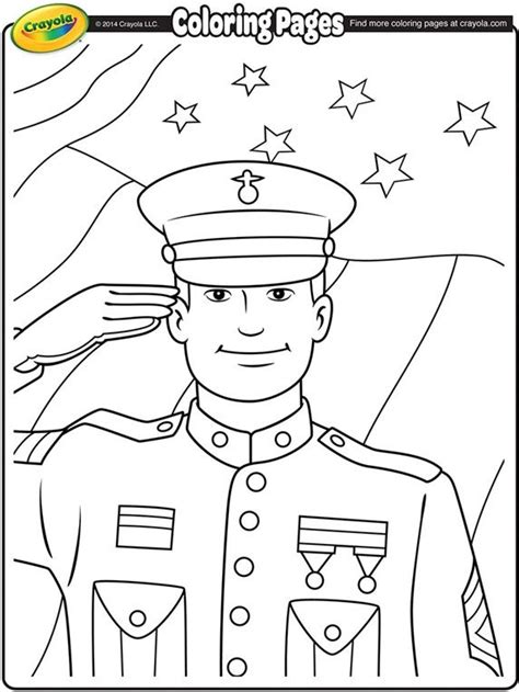veterans day soldier  crayolacom veterans day coloring page