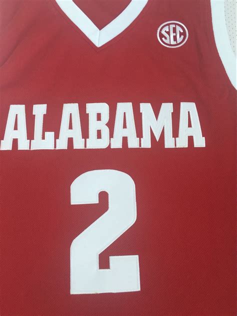 Men S Ncaa University Of Alabama 2 Collin Sexton Basketball Jersey Red