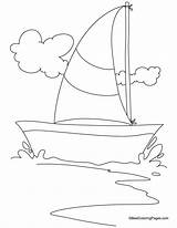 Yacht Coloring Pages Sailing Clipart Kids Bestcoloringpages Sheets Printable Drawing Color Library Popular Sketch sketch template