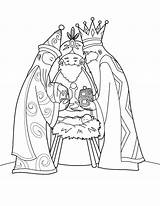 Drie Koningen Kleurplaten sketch template