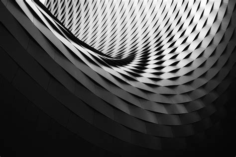 gambar sayap cahaya abstrak hitam  putih arsitektur spiral