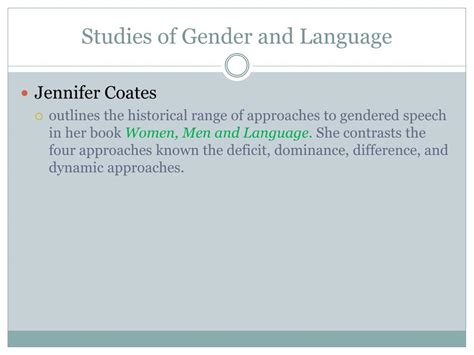 ppt language and gender powerpoint presentation free download id