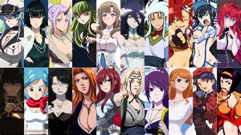 Top 20 Sexiest Women In Anime By Herocollector16 On Deviantart