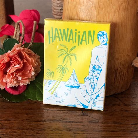 Vintage Hawaiian Condom In Package With Nude Hula Girl Pin Up Etsy