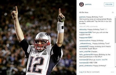 Patriots Gisele Wish Brady A Happy Birthday Rsn