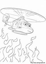 Coloring Planes Fire Rescue Pages Book Kleurplaten Para Colorear Zo Info Plane Kids Craft Disney sketch template