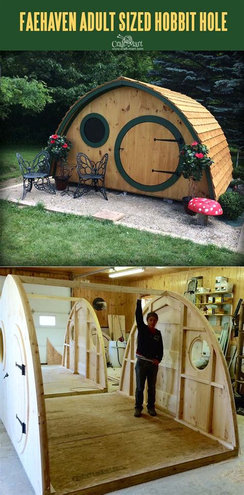 cutest custom  prefab hobbit houses  tiny living fairy tale