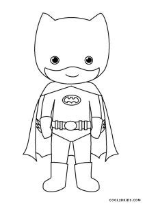 printable superhero coloring pages  kids