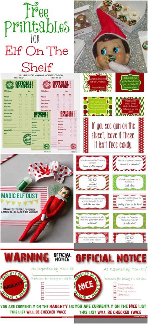 10 Free Christmas Printables Finding Silver Linings