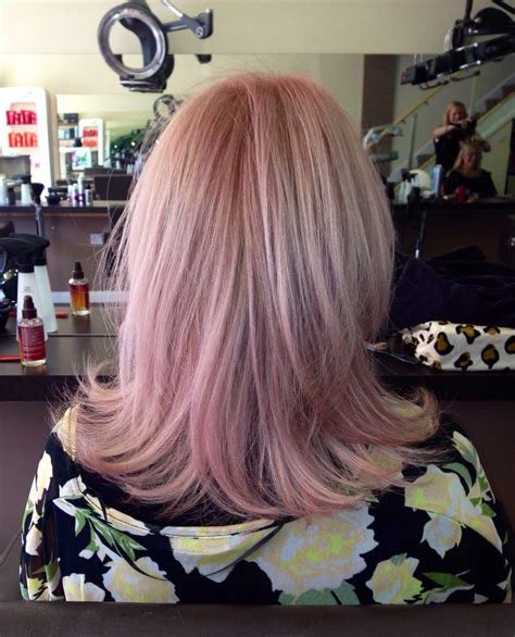 wella instamatic pink dream pastel pink  blonde highlights hair