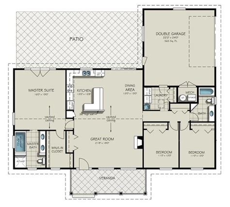 ranch style blueprints jhmrad