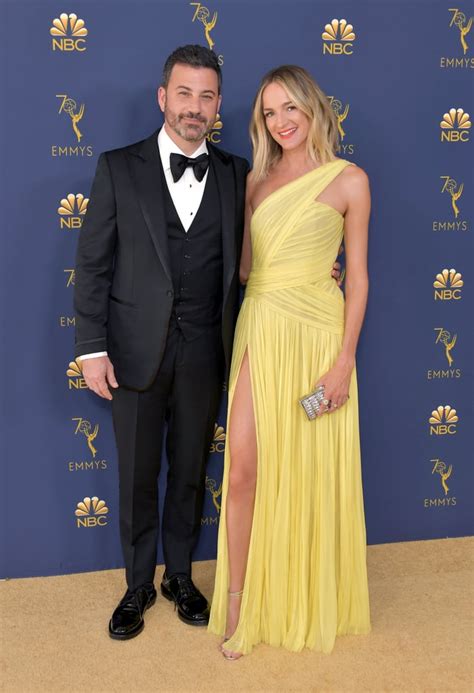 jimmy kimmel and molly mcnearney celebrity couples at the 2018 emmys