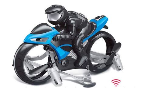 flying motorcycle drone  airland modes