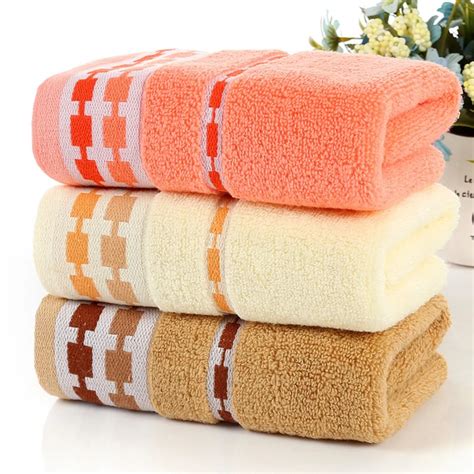 face hair towel bath thick absorbent soft cotton hand towel travel beach towels lovely solid