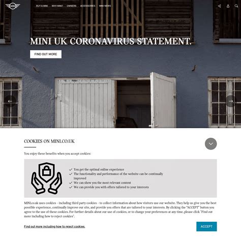 official mini website mini uk archived