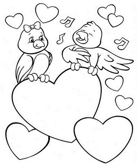 valentines day coloring pages printable valentines coloring pages