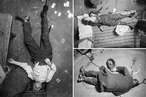 chilling black and white photos of grisly 1910s new york crime scenes
