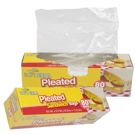 wholesale pleated sandwich bag  count dollardays