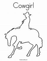Cowgirl Coloring Pages Horse Print Outline Western Printable Cowboy Color Noodle Getcolorings People Comments Twistynoodle Popular Twisty Coloringhome sketch template