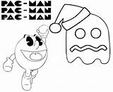 Pacman Coloring Epic Activity Pages Years Game sketch template