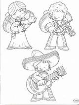Coloring Mariachi Pages Mexico Mexican Kids Printable Charro Adult Print Band Color Para Colorear Mayo Coloringbook4kids Crafts Template Preschool Getcolorings sketch template