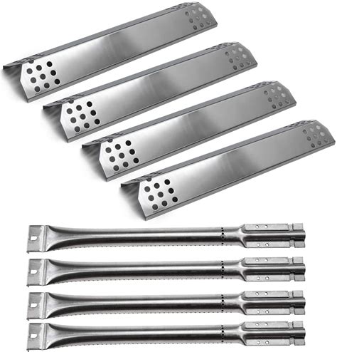 stainless steel heat plate shield  burners tube kit replacement gas grill parts  master