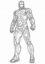 Iron Man Marvel Avengers Coloring Mark Ironman A4 Pages Worksheets Printable Parentune Color Books sketch template