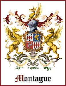 montague coat  arms reproduction