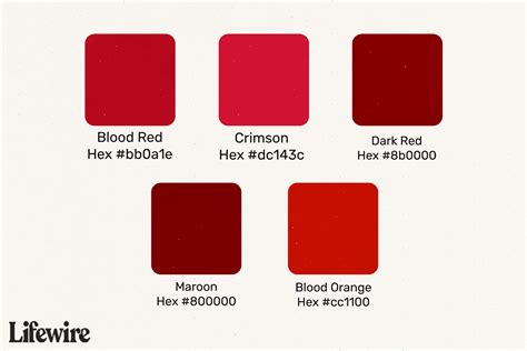 blood red rgb code