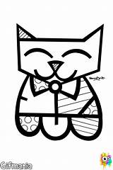 Britto Romero Coloring Cat Google Gato Para Pages Salvo Nl Color Pop Visit Colorir Pintura Desenho sketch template
