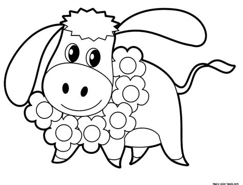 printable baby animal coloring pages  getcoloringscom