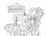 Digi Digital Stamps Dearie Dolls Coloring Sewing Embroidery Pages Looking Machines Patterns Poetry Read Little Kids Machine Designs Stamp Choose sketch template