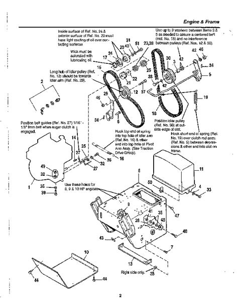 simplicity     snow blower parts manual