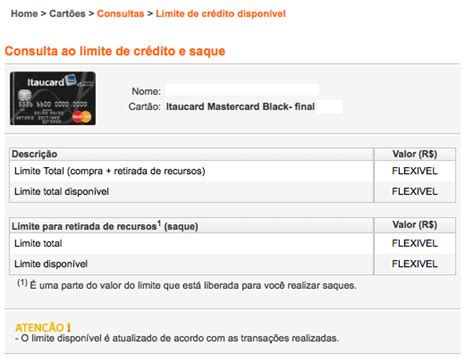 Cartão De Crédito Itaú Personnalité Mastercard Black