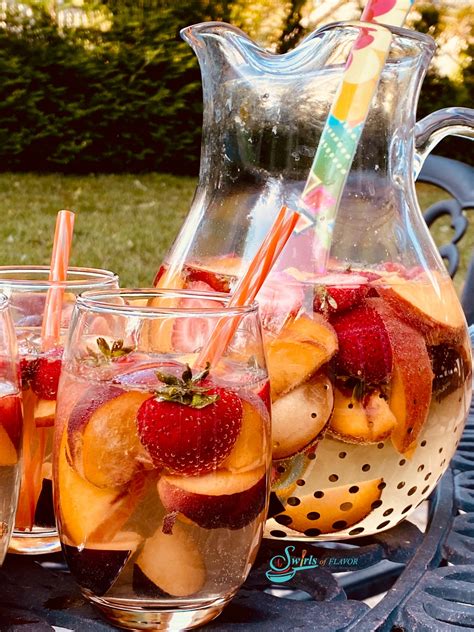 Peach Sangria Recipe Best Crafts And Recipes