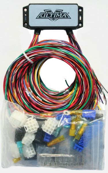 ultima  compact electronic wiring harness kit bobber chopper harley    sale