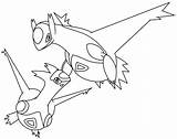 Pokemon Coloring Pages Legendary Latios Latias Printable Print Mega Legendaries Lineart Drawing Sketch Kids Colouring Sheets Color Getdrawings Clipart Clip sketch template