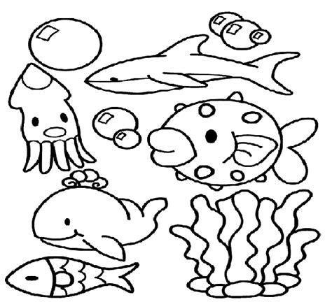 creatures   deep sea coloring pages ocean coloring pages