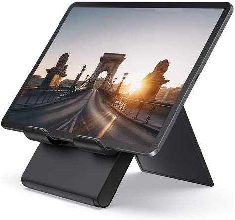 lamicall tablet stand adjustable tablet holder foldable desktop stand dock compatible