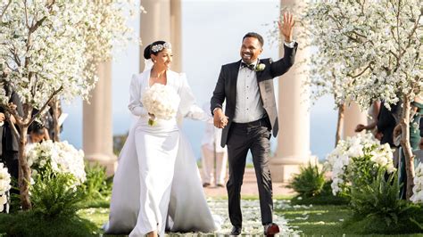 bridal bliss exclusive mike and kyra epps share stunning photos from their california wedding