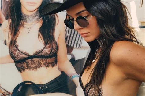 kendall jenner cheekily flashes her nipples in racy coachella ensemble daily record