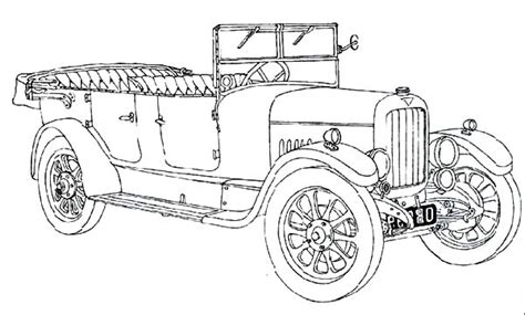 classic car coloring pages  kids netart