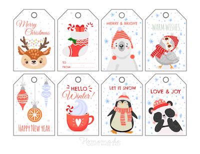 printable merry christmas labels  printable templates