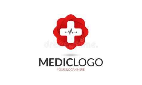 medisch logo template stock illustratie illustration  medisch