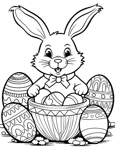 easter coloring pages  kids adults  printables