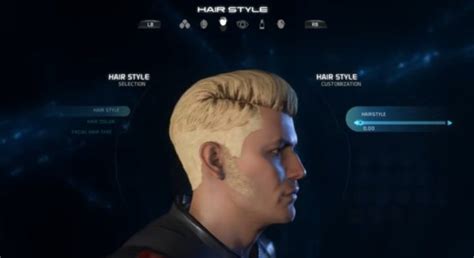 Mass Effect Andromeda All Male Hairstyles