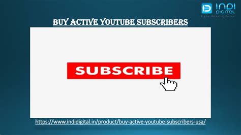 buy active youtube subscribers  india powerpoint
