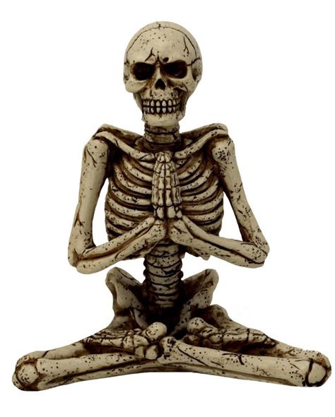 home decor accents  hallows eve skeletons  yoga poses decorative